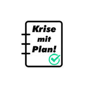 Logo Krise mit Plan