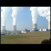 Nuclear power plant in Cattenom, France