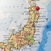 Fukushima Landkarte